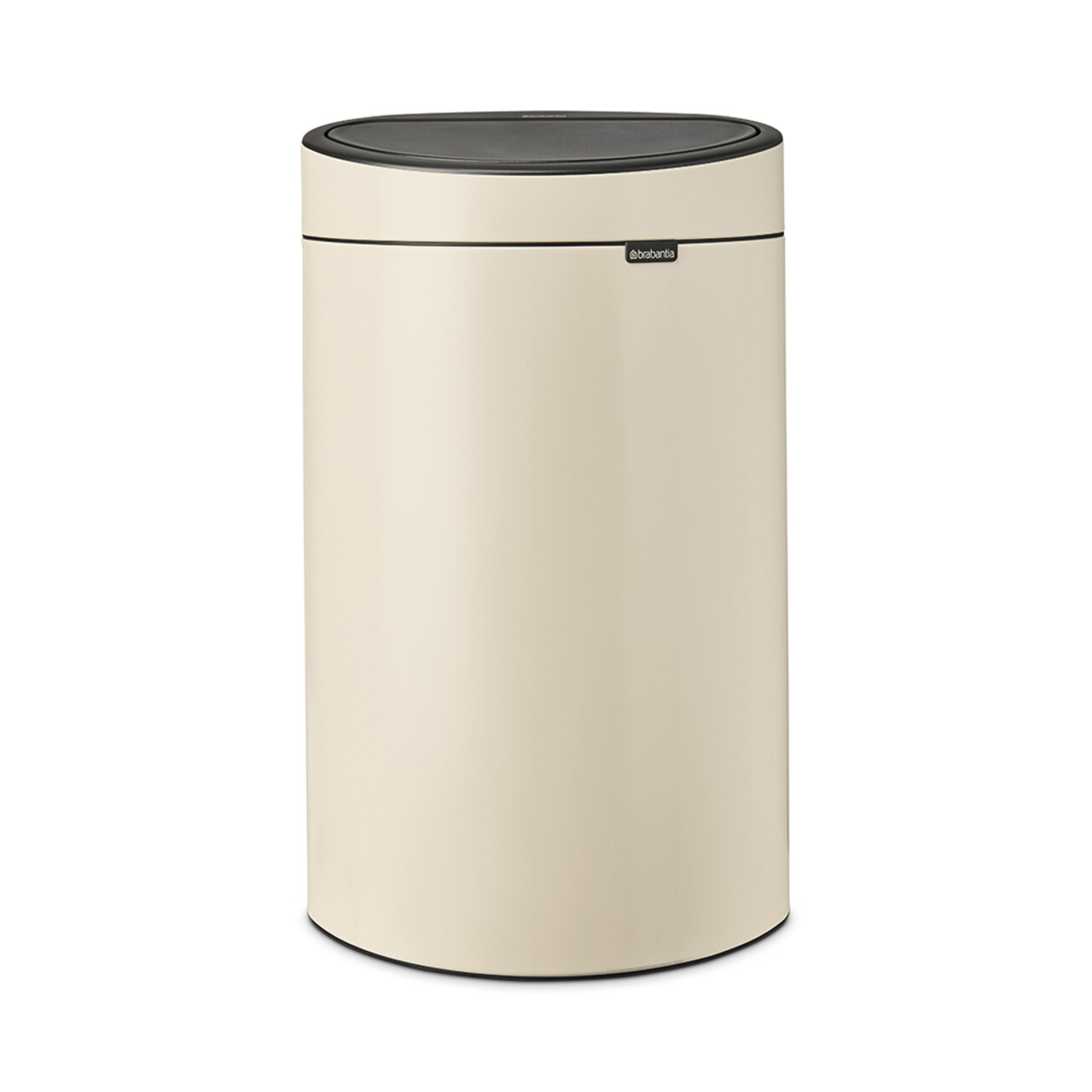 Cos de gunoi cu soft touch, Brabantia, Touch New, 40 L, 30.2x43.5x72.7 cm, otel, bej - imagine 5